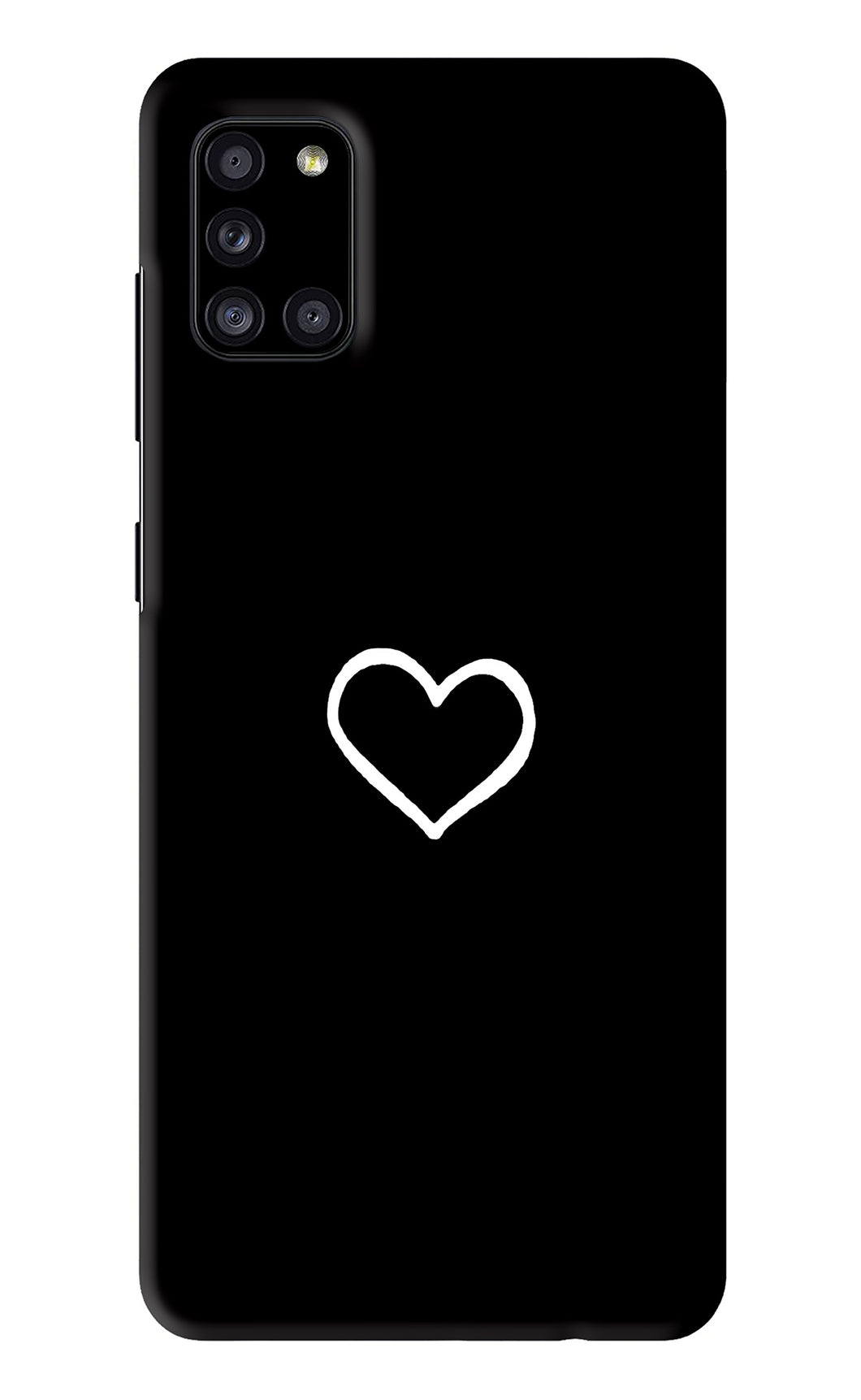 Heart Samsung Galaxy A31 Back Skin Wrap