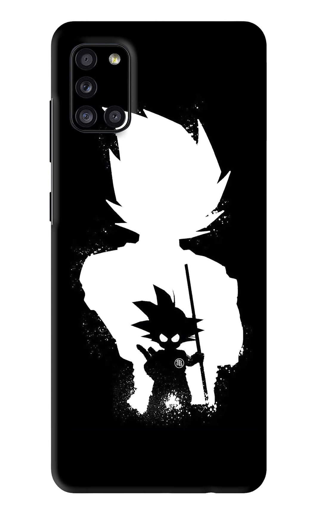 Goku Shadow Samsung Galaxy A31 Back Skin Wrap