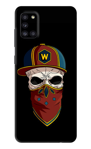 Skull Samsung Galaxy A31 Back Skin Wrap