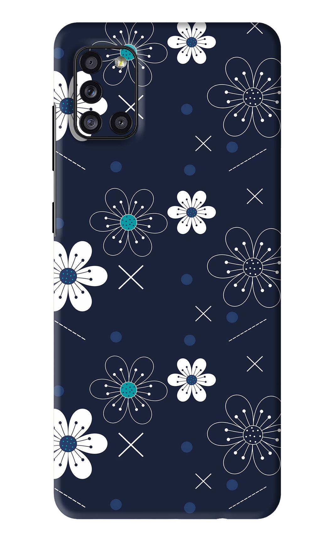 Flowers 4 Samsung Galaxy A31 Back Skin Wrap