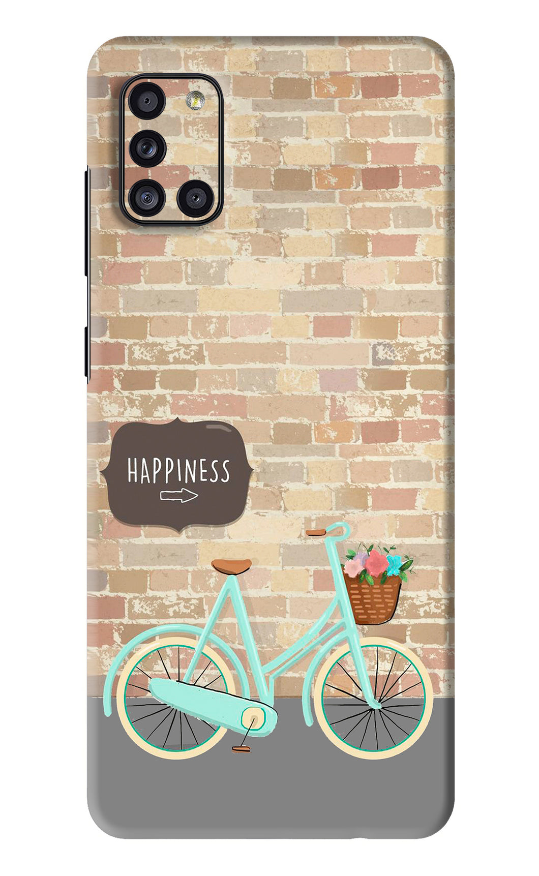 Happiness Artwork Samsung Galaxy A31 Back Skin Wrap