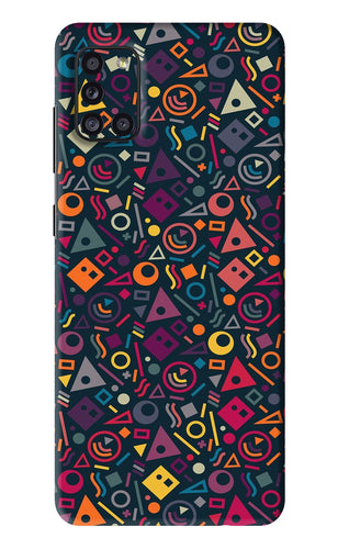 Geometric Abstract Samsung Galaxy A31 Back Skin Wrap