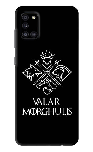 Valar Morghulis | Game Of Thrones Samsung Galaxy A31 Back Skin Wrap