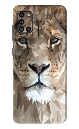 Lion Art Samsung Galaxy A31 Back Skin Wrap