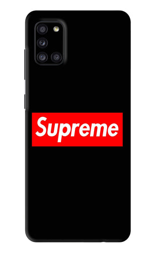 Supreme Samsung Galaxy A31 Back Skin Wrap