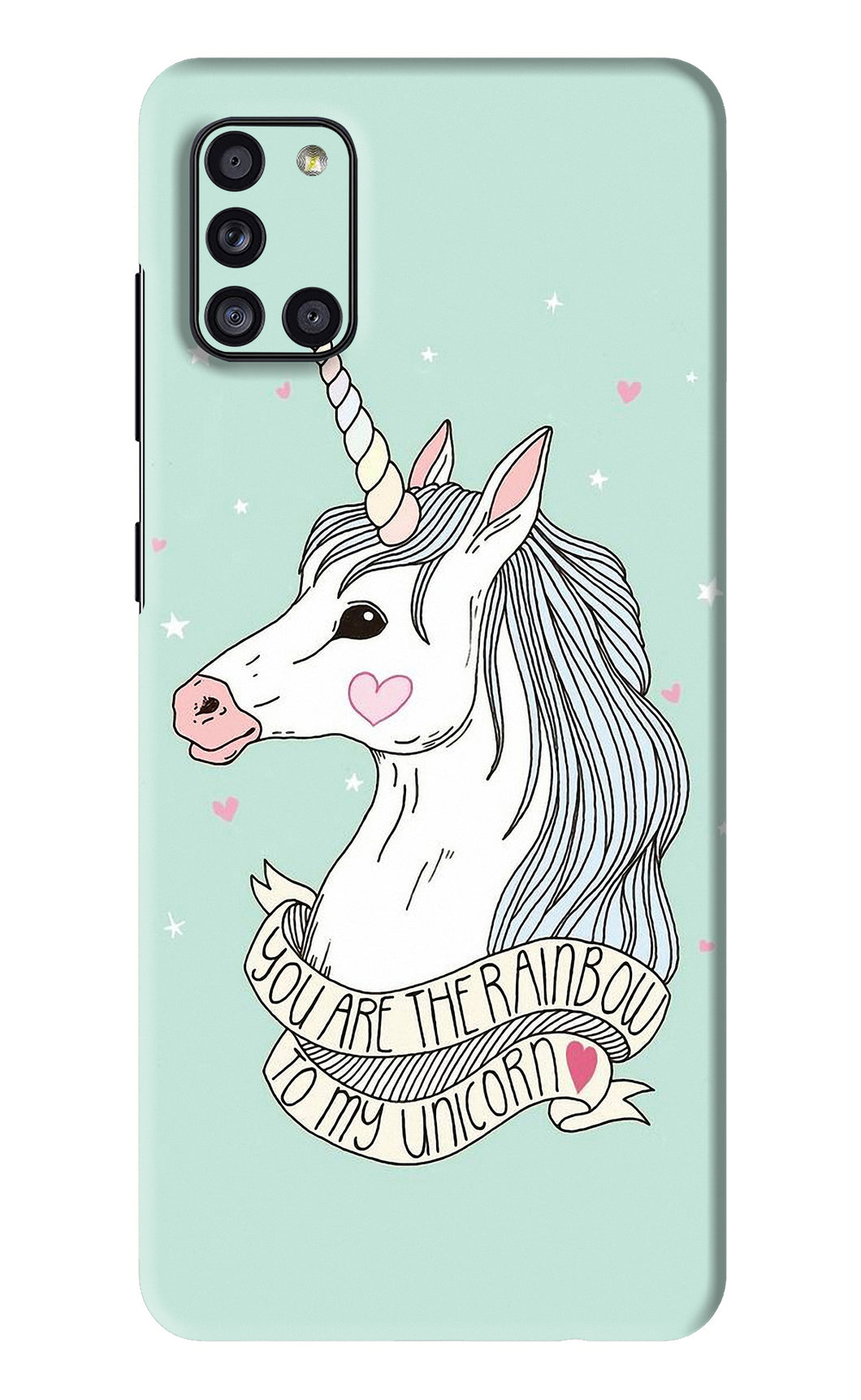 Unicorn Wallpaper Samsung Galaxy A31 Back Skin Wrap