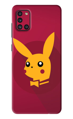Pikachu Samsung Galaxy A31 Back Skin Wrap