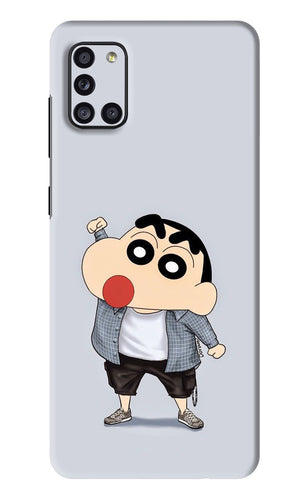 Shinchan Samsung Galaxy A31 Back Skin Wrap