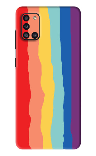Rainbow Samsung Galaxy A31 Back Skin Wrap