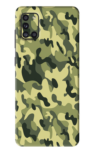 Camouflage Samsung Galaxy A31 Back Skin Wrap