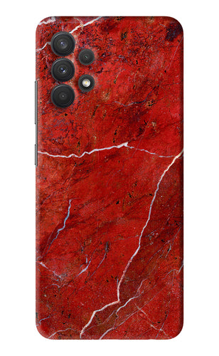 Red Marble Design Samsung Galaxy A32 Back Skin Wrap