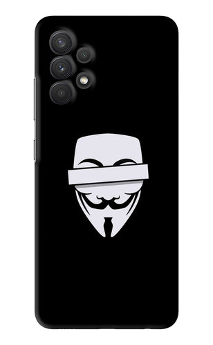 Anonymous Face Samsung Galaxy A32 Back Skin Wrap