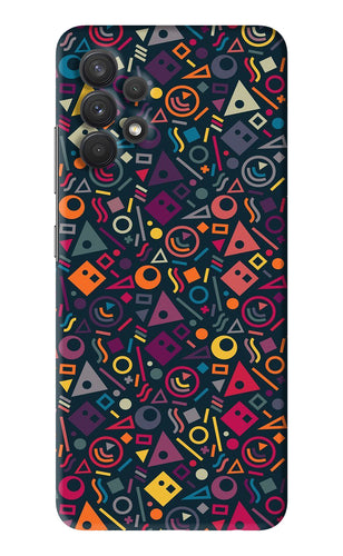 Geometric Abstract Samsung Galaxy A32 Back Skin Wrap