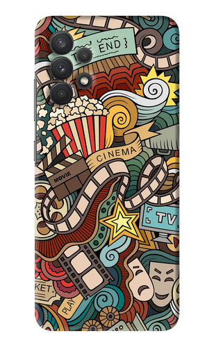 Cinema Abstract Samsung Galaxy A32 Back Skin Wrap