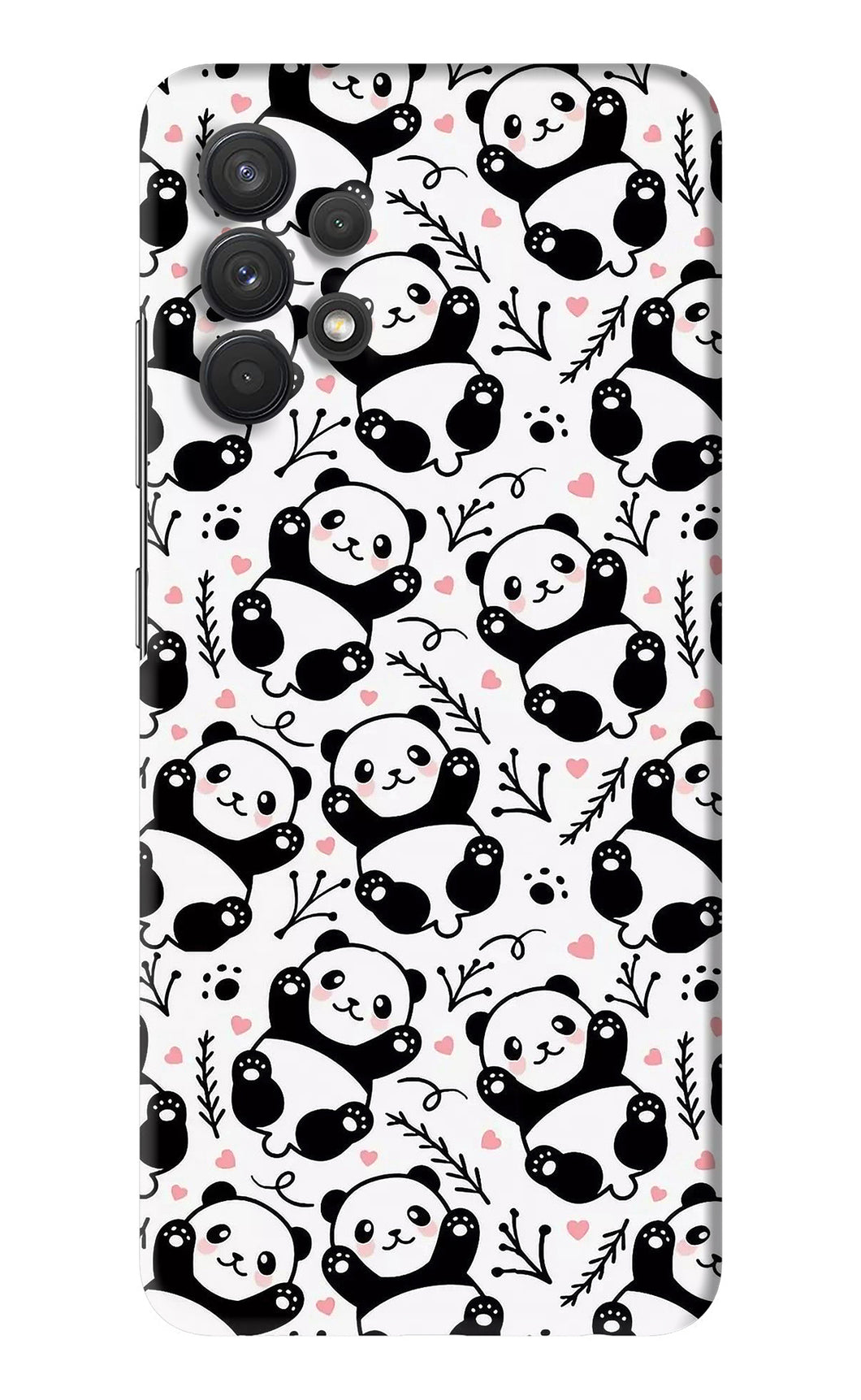 Cute Panda Samsung Galaxy A32 Back Skin Wrap