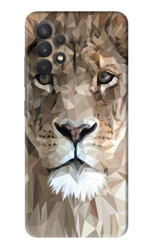 Lion Art Samsung Galaxy A32 Back Skin Wrap