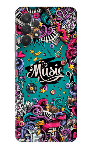 Music Graffiti Samsung Galaxy A32 Back Skin Wrap