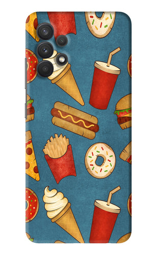 Foodie Samsung Galaxy A32 Back Skin Wrap