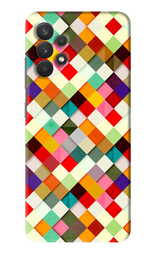 Geometric Abstract Colorful Samsung Galaxy A32 Back Skin Wrap