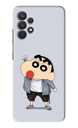 Shinchan Samsung Galaxy A32 Back Skin Wrap