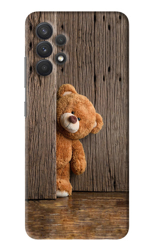 Teddy Wooden Samsung Galaxy A32 Back Skin Wrap