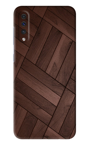 Wooden Texture Design Samsung Galaxy A50 Back Skin Wrap