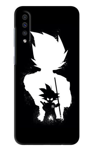 Goku Shadow Samsung Galaxy A50 Back Skin Wrap