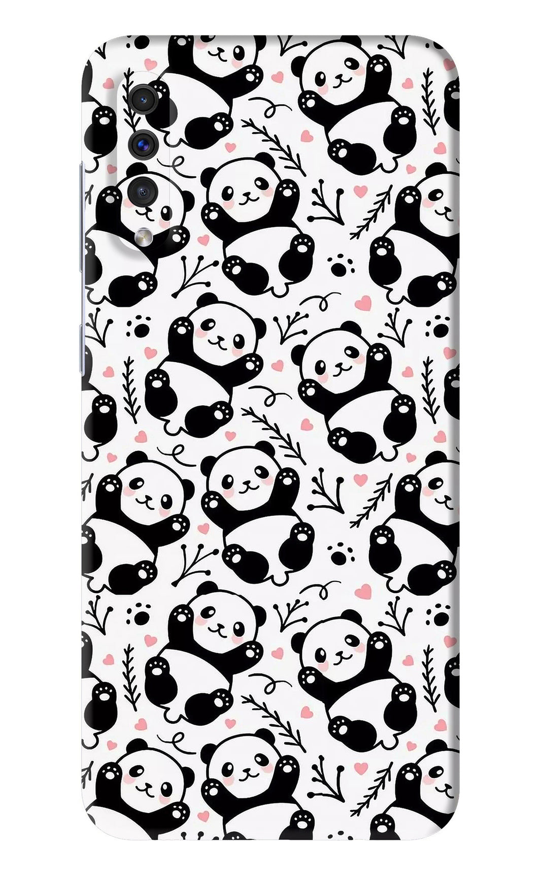 Cute Panda Samsung Galaxy A50 Back Skin Wrap