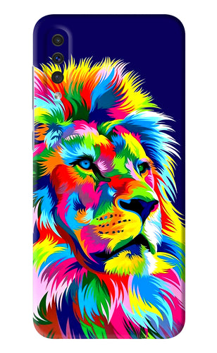 Vector Art Lion Samsung Galaxy A50 Back Skin Wrap