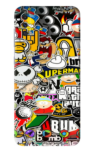 Sticker Bomb Samsung Galaxy A50 Back Skin Wrap