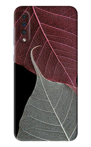 Leaf Pattern Samsung Galaxy A50 Back Skin Wrap