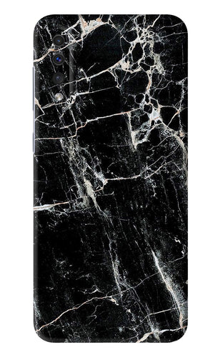 Black Marble Texture 1 Samsung Galaxy A50S Back Skin Wrap