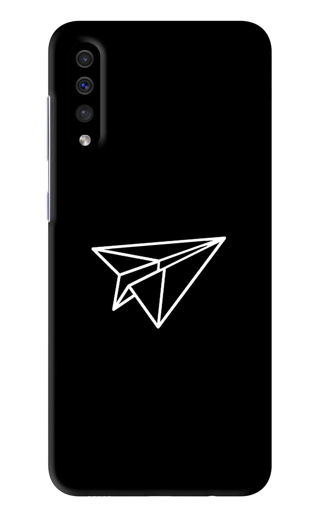 Paper Plane White Samsung Galaxy A50S Back Skin Wrap