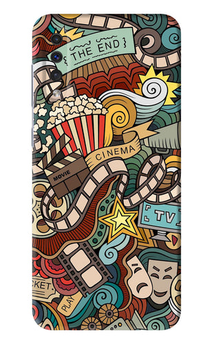 Cinema Abstract Samsung Galaxy A50S Back Skin Wrap