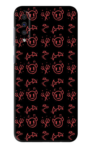 Devil Samsung Galaxy A50S Back Skin Wrap