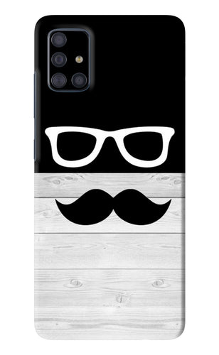 Mustache Samsung Galaxy A51 Back Skin Wrap