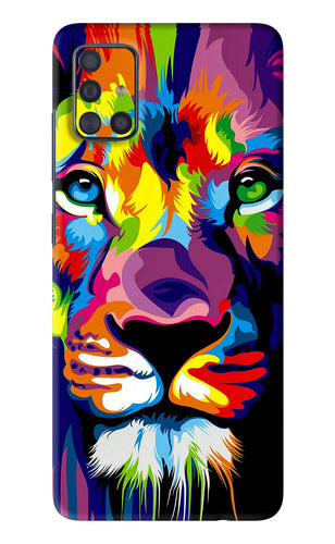 Lion Samsung Galaxy A51 Back Skin Wrap