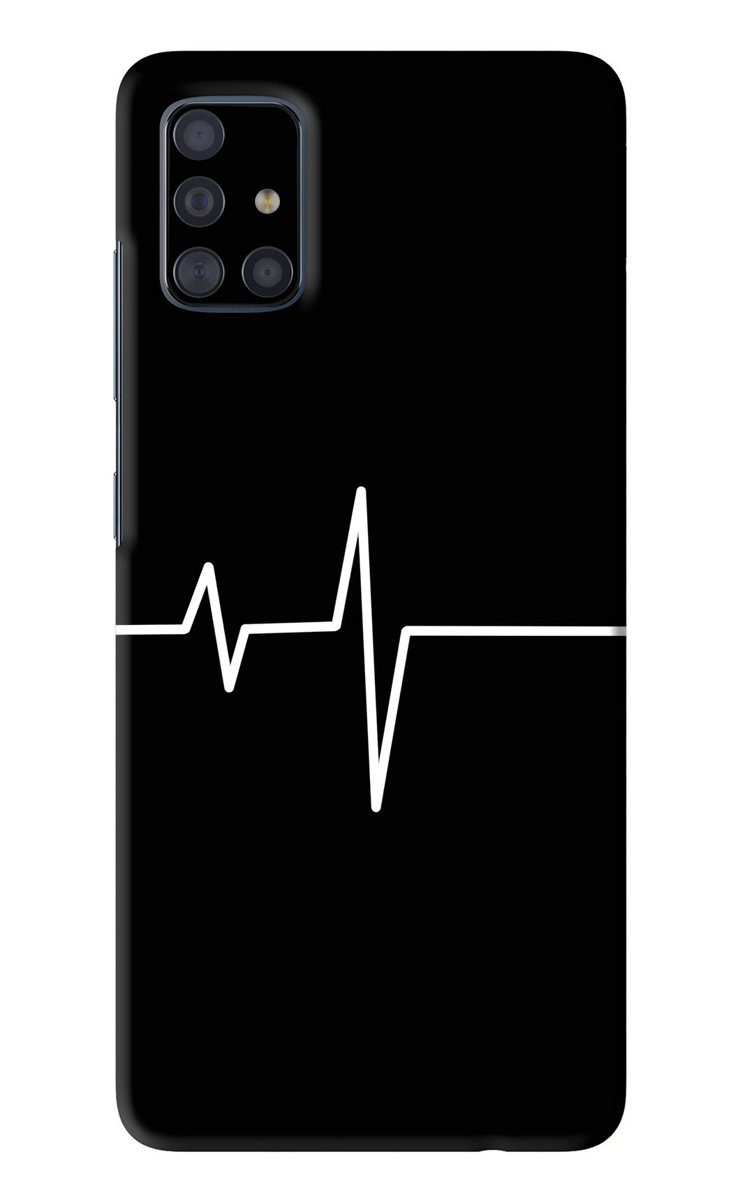 Heart Beats Samsung Galaxy A51 Back Skin Wrap