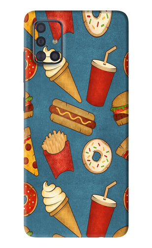 Foodie Samsung Galaxy A51 Back Skin Wrap