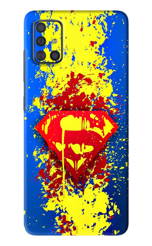 Superman logo Samsung Galaxy A51 Back Skin Wrap