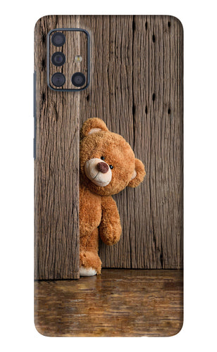 Teddy Wooden Samsung Galaxy A51 Back Skin Wrap