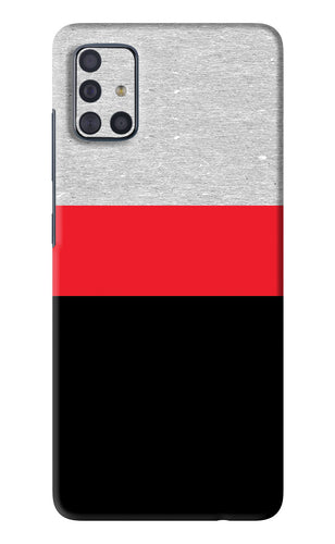 Tri Color Pattern Samsung Galaxy A51 Back Skin Wrap