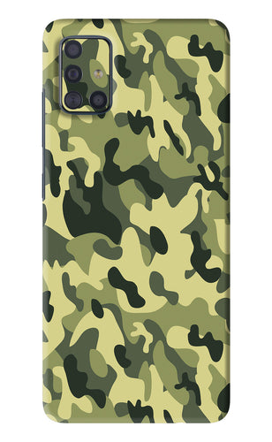 Camouflage Samsung Galaxy A51 Back Skin Wrap