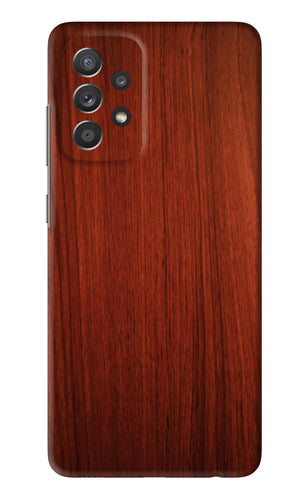 Wooden Plain Pattern Samsung Galaxy A52 Back Skin Wrap