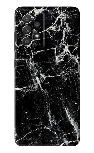 Black Marble Texture 1 Samsung Galaxy A52 Back Skin Wrap