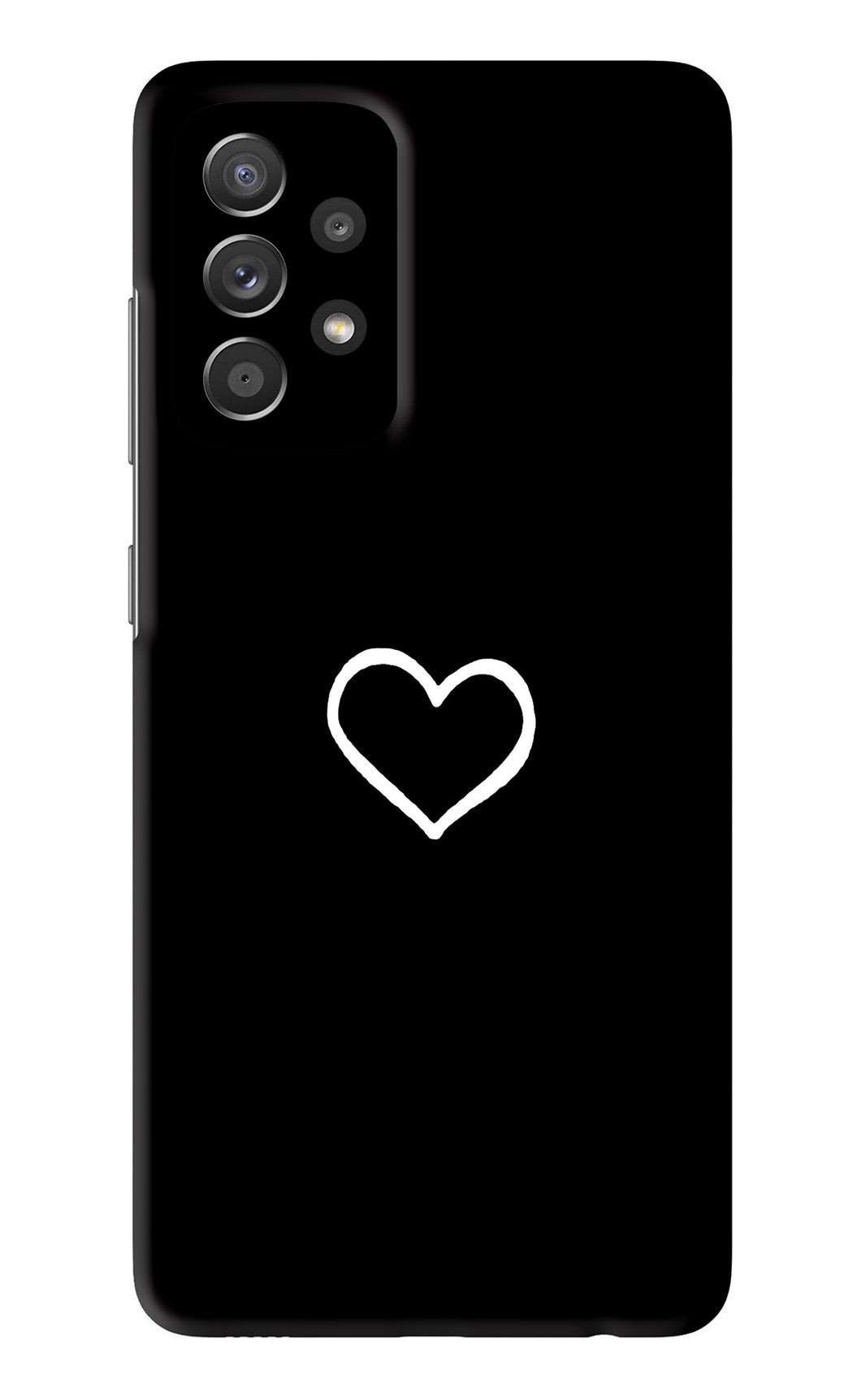 Heart Samsung Galaxy A52 Back Skin Wrap