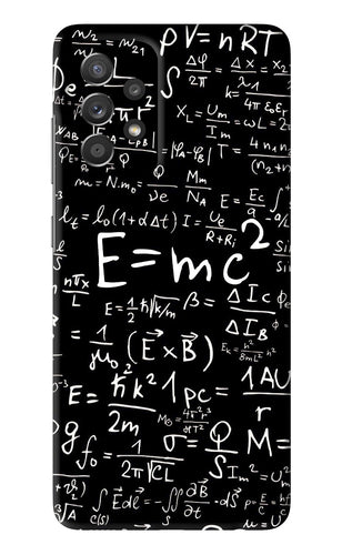 Physics Albert Einstein Formula Samsung Galaxy A52 Back Skin Wrap