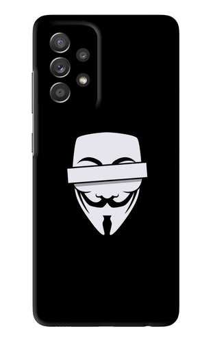 Anonymous Face Samsung Galaxy A52 Back Skin Wrap