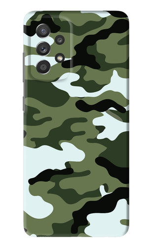 Camouflage 1 Samsung Galaxy A52 Back Skin Wrap