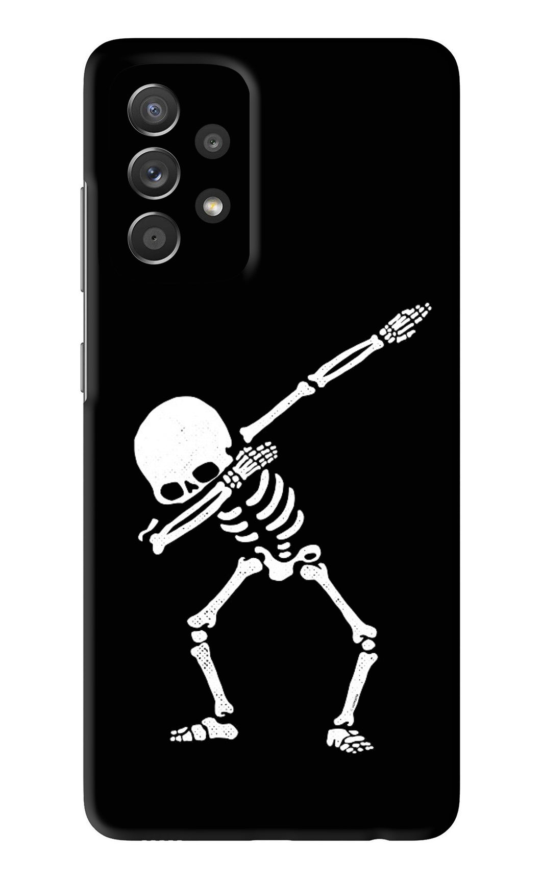 Dabbing Skeleton Art Samsung Galaxy A52 Back Skin Wrap